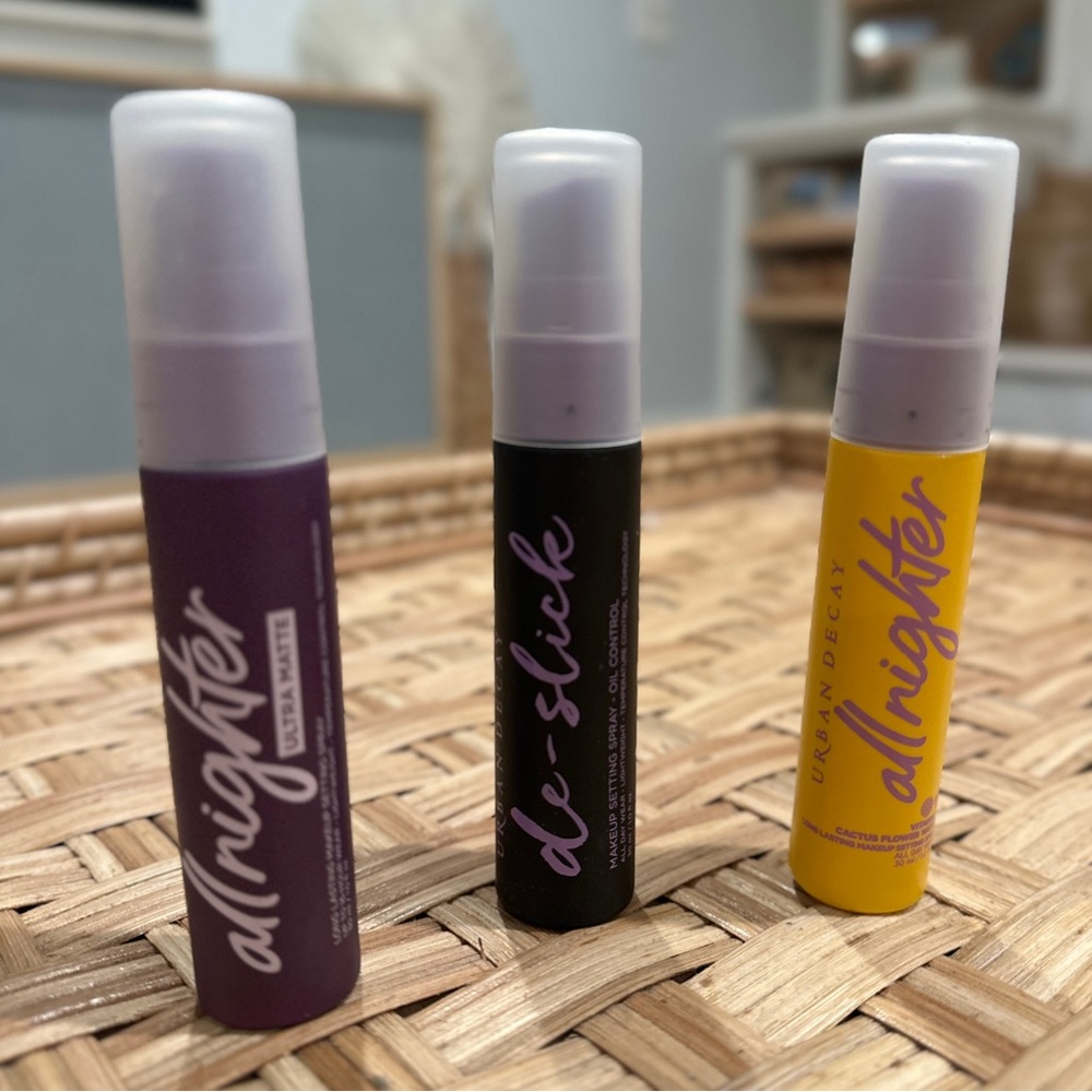 URBAN DECAY All Nighter Makeup Setting Spray - Original, Vitamin C, Ultra Matte